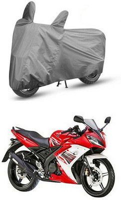 MMSSTAR Waterproof Two Wheeler Cover for Yamaha(YZF R15, Grey)