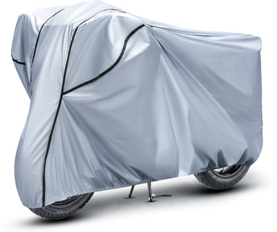 AutoGalaxy Waterproof Two Wheeler Cover for Hero(Xtreme, Silver, Black)