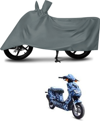 aosis Waterproof Two Wheeler Cover for Hero(Electric AXLHE-20, Grey)