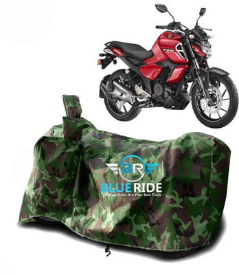 Dashify Two Wheeler Cover for Yamaha(FZ-S FI, Green)
