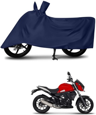 KEDIT Two Wheeler Cover for Mahindra(MOJO XT 300, Blue)