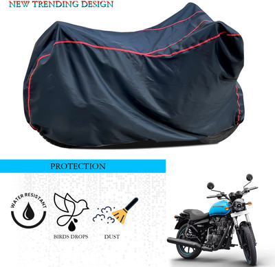 ANTHUB Waterproof Two Wheeler Cover for Royal Enfield(Thunderbird 500, Black)