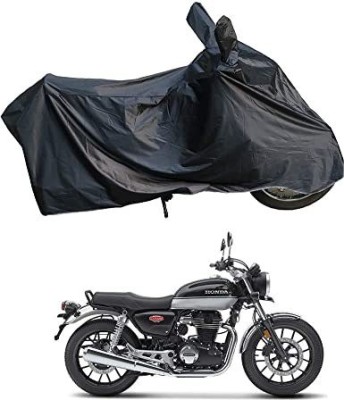 prapt accessories Waterproof Two Wheeler Cover for Honda(CB350RS, Black, Silver, Blue)