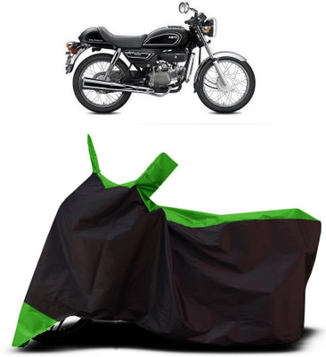 NMJ Waterproof Two Wheeler Cover for Hero(Splendor Pro Classic, Green)