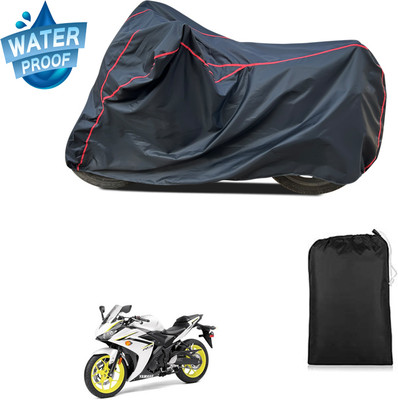 CODOKI Waterproof Two Wheeler Cover for Yamaha(YZF R3, Black)