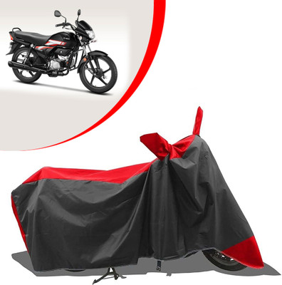 ANTHUB Waterproof Two Wheeler Cover for Hero(HF Dawn, Black, Red)