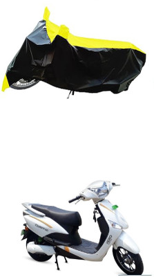 VESMEI Two Wheeler Cover for Hero(Electric Optima, Yellow)