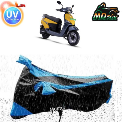 MMSSTAR Waterproof Two Wheeler Cover for Revolt(Achiever 150, Blue, Black)