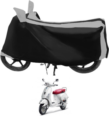 Euro Care Waterproof Two Wheeler Cover for Vespa(Elegante, Silver)