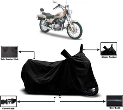KEDIT Two Wheeler Cover for Yamaha(Enticer, Black)