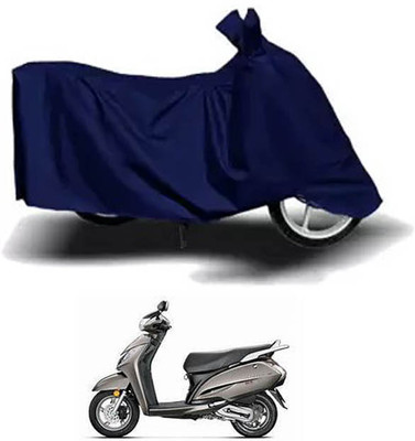 RONISH Waterproof Two Wheeler Cover for Honda(Activa 125, Blue)
