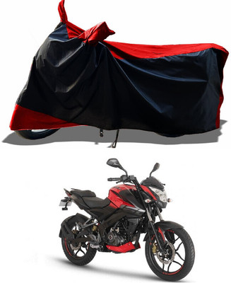 DeepShakshi AUTOMOTIVE Waterproof Two Wheeler Cover for Bajaj(Pulsar NS-160 BS6, Red)