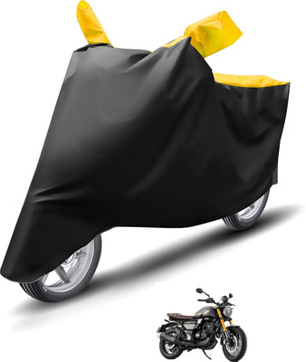 Caronix Waterproof Two Wheeler Cover for TVS(Yellow)