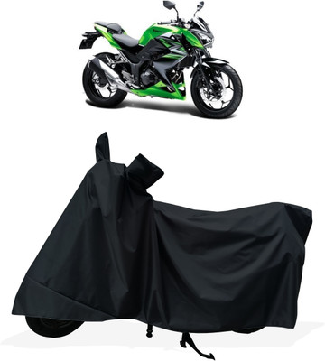 Tricway Two Wheeler Cover for Kawasaki(Z250 BS6, Black)