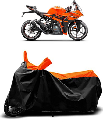 VESMEI Two Wheeler Cover for KTM(RC 390, Orange)