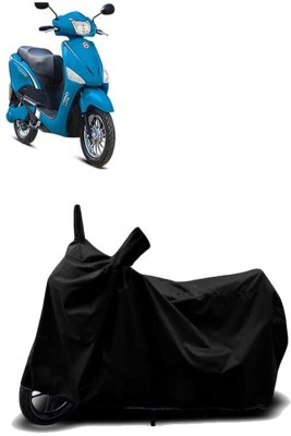 KEDIT Two Wheeler Cover for Hero(Electric Optima, Black)