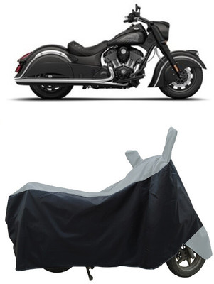 Coxtor Waterproof Two Wheeler Cover for Indian(Chief Dark Horse, Grey)