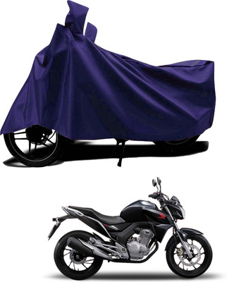 KEDIT Waterproof Two Wheeler Cover for Honda(CB Twister, Blue)