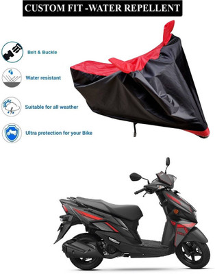 PAGORA Waterproof Two Wheeler Cover for Suzuki(Avenis 125, Red)