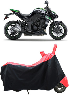 Coxtor Waterproof Two Wheeler Cover for Kawasaki(Z1000 BS6, Red)