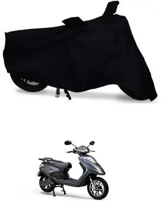 THE REAL ARV Waterproof Two Wheeler Cover for Ampere(V 48, Black)