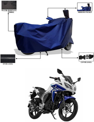 CODOKI Waterproof Two Wheeler Cover for Yamaha(Fazer-250 BS6, Blue)