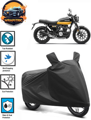 WRAPSTRIC Waterproof Two Wheeler Cover for Honda(CB350RS, Black)