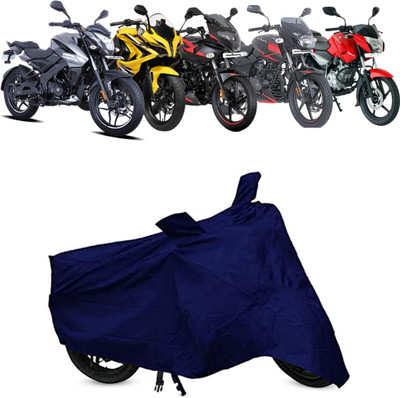 AUTOCAD Waterproof Two Wheeler Cover for Bajaj(Pulsar 160 NS DTS-i, Blue)