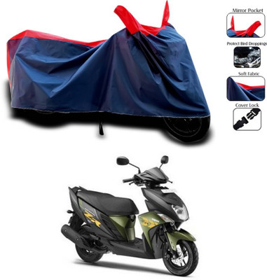KEDIT Two Wheeler Cover for Yamaha(Ray, Red)
