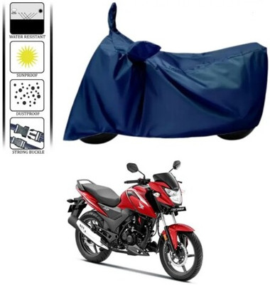 Tritika Waterproof Two Wheeler Cover for Honda(SR 160, Blue)