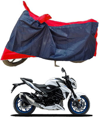 Mdstar Waterproof Two Wheeler Cover for Suzuki(GSX-S750, Red, Blue)