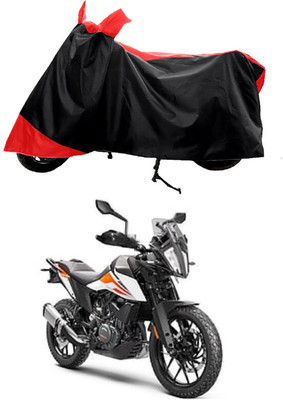 GROFATIK Two Wheeler Cover for KTM(390 Adventure BS6, Red)