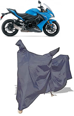Amexride Two Wheeler Cover for Suzuki(GSX S1000F, Grey)