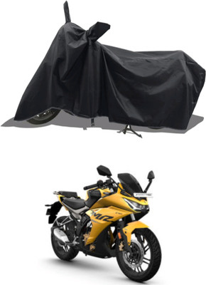 Mdstar Waterproof Two Wheeler Cover for Hero(Karizma ZMR, Black)
