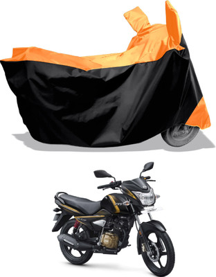 Amexride Two Wheeler Cover for TVS(Victor Premium BS6, Multicolor)