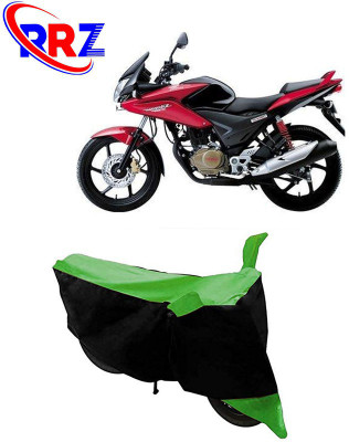 RRZ Waterproof Two Wheeler Cover for Honda(Stunner CBF, Black, Green)