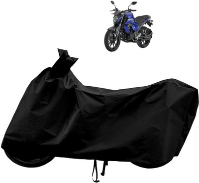 Horseyaart Waterproof Two Wheeler Cover for Yamaha(Fazer-FI BS6, Black)