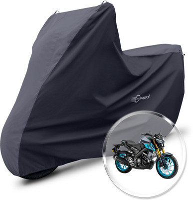 Neodrift Two Wheeler Cover for Yamaha(MT 15, Grey, Black)