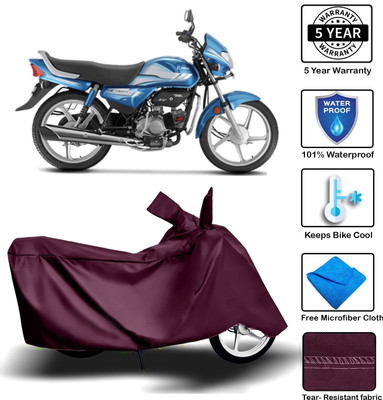 MISSION COLLECTION Waterproof Two Wheeler Cover for Honda(Dream, Maroon)