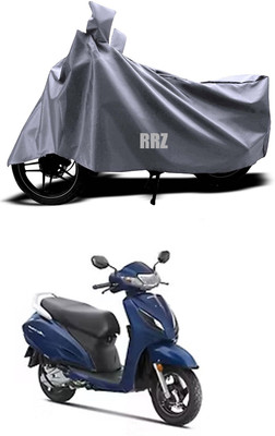 RRZ Two Wheeler Cover for Honda(Activa 4G, Grey)