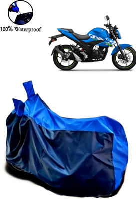 APNEK Waterproof Two Wheeler Cover for Suzuki(GSX R150, Blue)