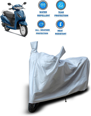 PAGORA Waterproof Two Wheeler Cover for Honda(Activa 6G, Silver)