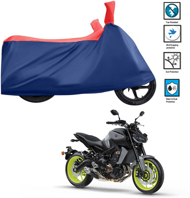 PAGORA Waterproof Two Wheeler Cover for Yamaha(MT 09, Red)