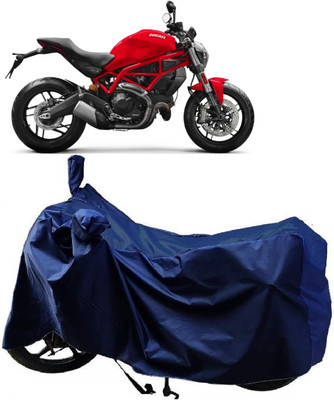 MMSSTAR Waterproof Two Wheeler Cover for Ducati(Monster, Blue)
