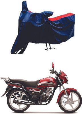 OliverX Waterproof Two Wheeler Cover for Honda(CD 100 SS, Red, Blue)