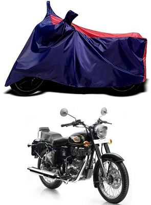 VESMEI Two Wheeler Cover for Royal Enfield(Maestro Edge, Red)