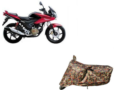 Anlopeproducts Waterproof Two Wheeler Cover for Honda(Stunner CBF, Red)