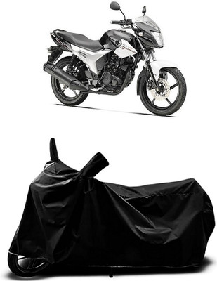 MMSSTAR Waterproof Two Wheeler Cover for Yamaha(SZ RR V2.0 BS6, Black)