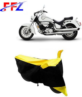FFZ Waterproof Two Wheeler Cover for Hyosung(ST7, Black, Yellow)