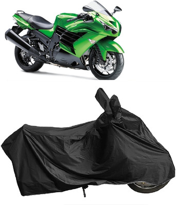 DIGGU Two Wheeler Cover for Kawasaki(Ninja ZX-14R, Black)